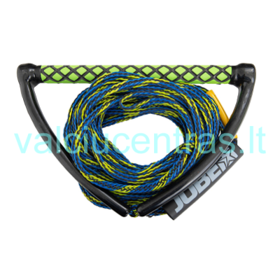 Jobe tempimo virvė vandenlentei mėlyna/geltona